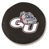 Gonzaga Tire Cover - Size Y - (32.25"x12") on Black Vinyl view 1