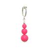 NEON PINK CERCEAU Silver Plated Clip On Earrings view 4
