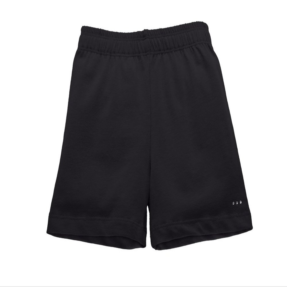 Sparkle Farms Girls Under Dress, Skirt, Uniform Short for Playground Modesty,Black,Girls 5