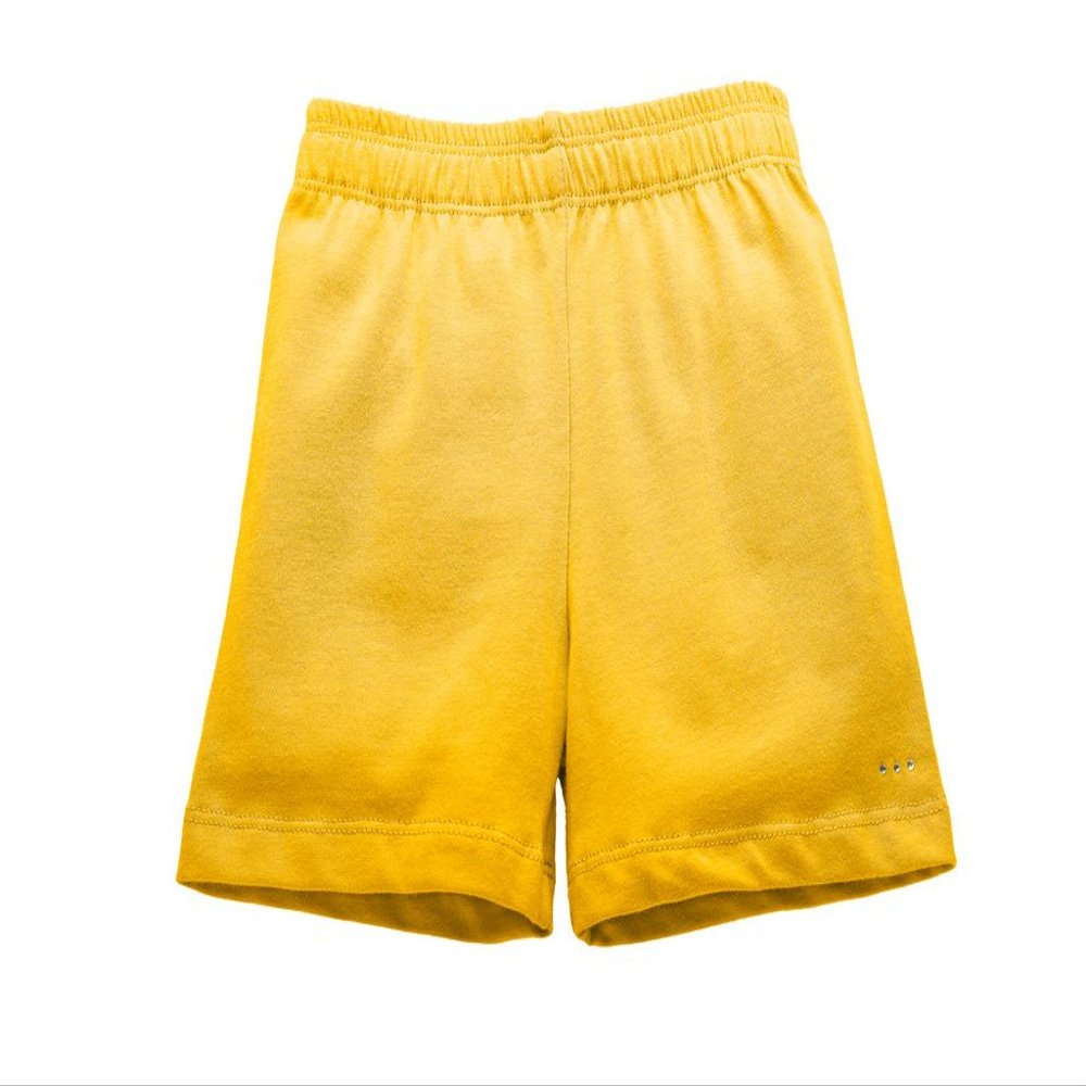 Sparkle Farms Girls Under Dress, Skirt, Uniform Short for Playground Modesty, Yellow, Size 6