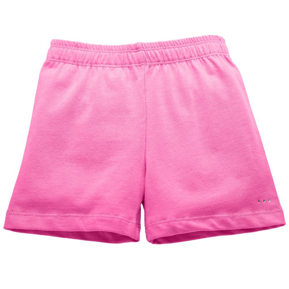Sparkle Farms Girls Under Dress, Skirt, Uniform Short for Playground Modesty, Pink, Size 7/8