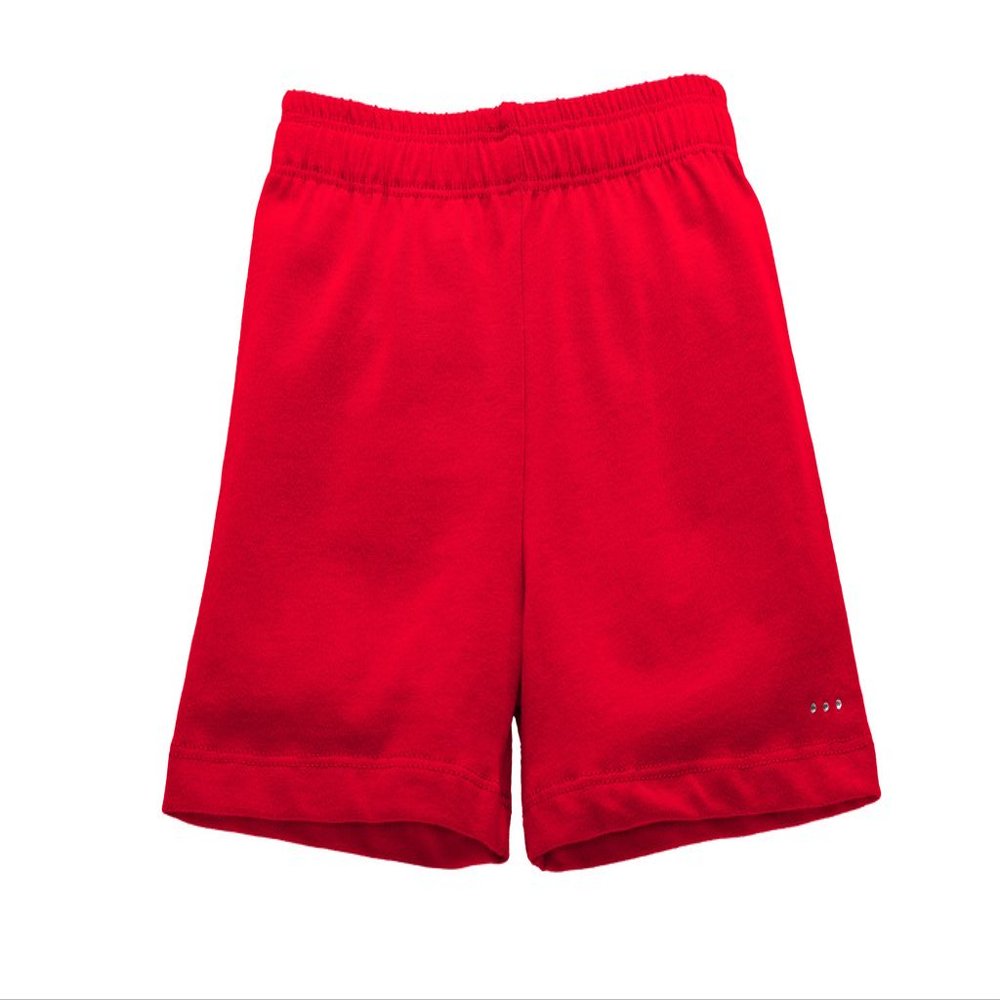 Girls Under Dress, Skirt, Uniform Short for Playground Modesty, Red, Size 6