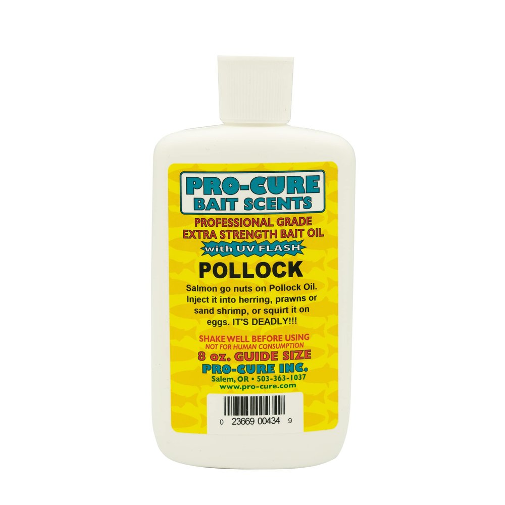 Pro-Cure Pollock Bait Oil, 8 Ounce