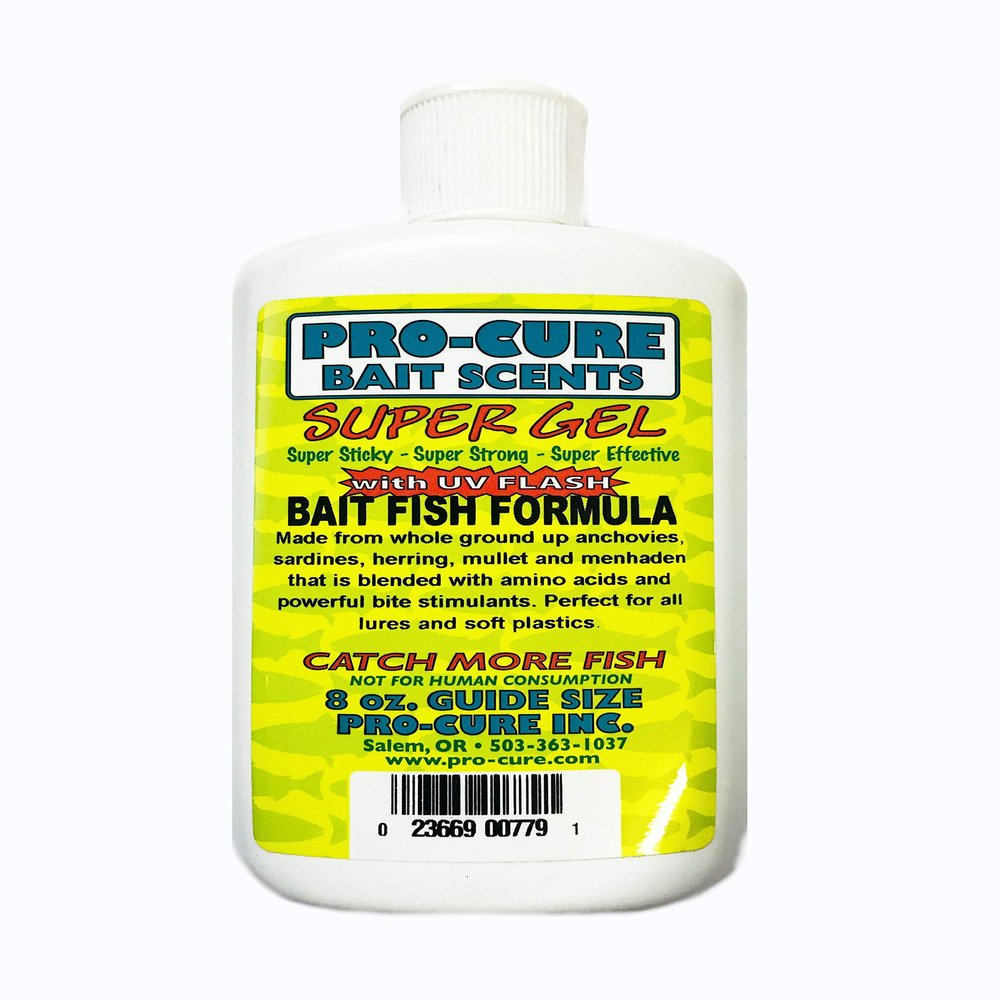 Pro-Cure Bait Fish Formula Super Gel, 8 Ounce