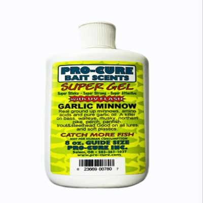 Pro-Cure Garlic Minnow Super Gel, 8 Ounce