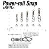 Decoy PR-11 Power Roll Snap Ball Bearing Swivel with Snap Size 4 (2395) view 4