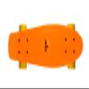 Ridge Retro Mini Cruiser Board 22" - UK Manufactured view 3