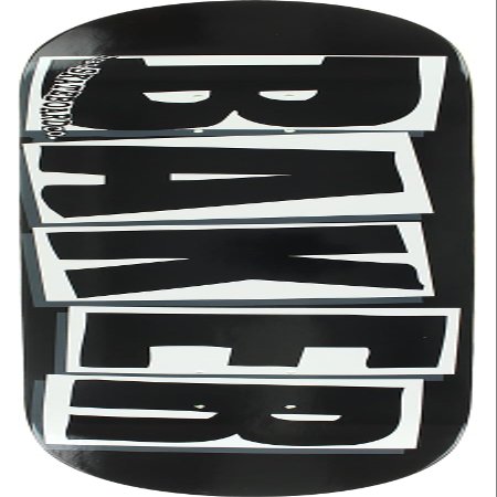 Baker Brand Logo Skateboard Deck-8.47 BLK/WHT