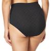 Bali Women's Comfort Revolution Seamless Brief Panty,Black Diamond,6/7 view 2
