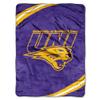Northwest The Company NCAA Northern Iowa Panthers Force Royal Plush Raschel Throw Blanket, 60x80-Inch view 1
