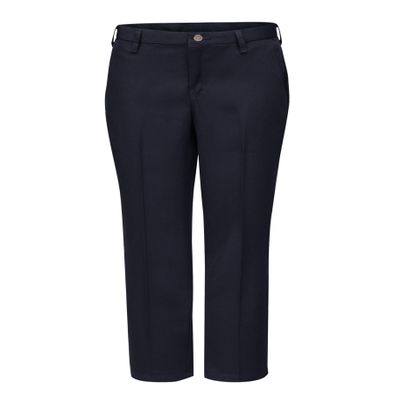 Bulwark Flame Resistant CoolTouch Work Pant, Navy, 12 X 30