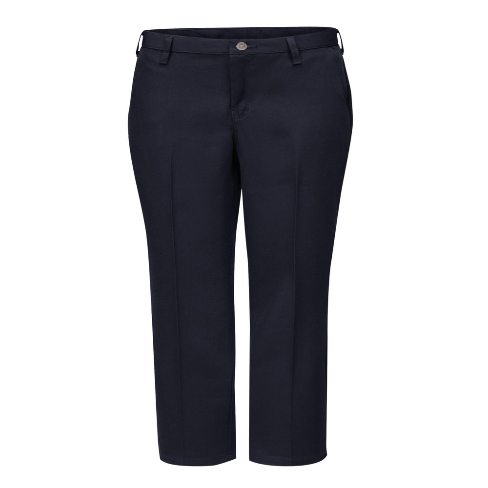 Bulwark Flame Resistant CoolTouch Work Pant, Navy, 12 X 30