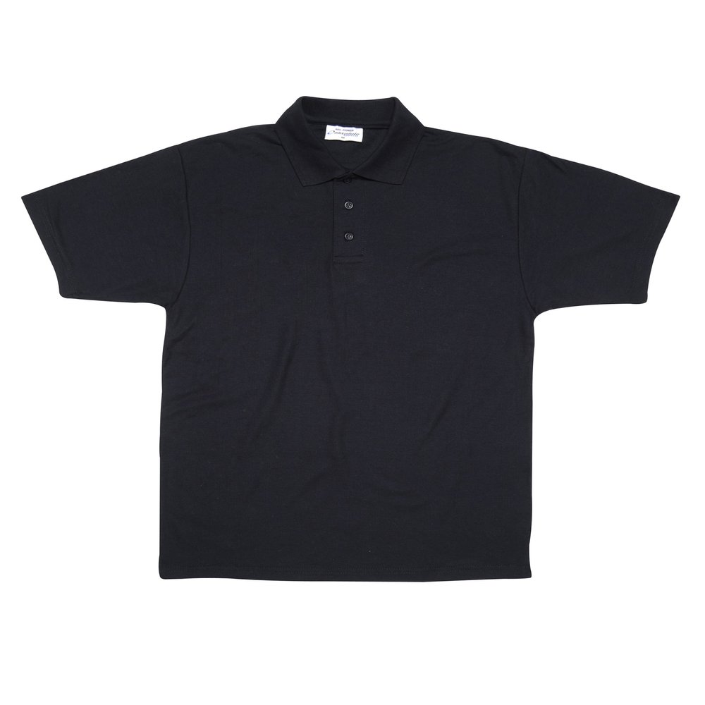 Absolute Apparel Mens Precision Polo Shirt (XS) (Black)