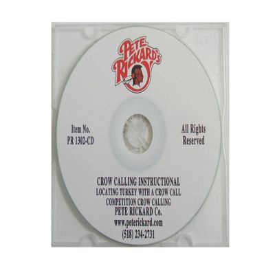 Pete Rickard's 1302CD Crow Calling Instructional Locating Turkey CD