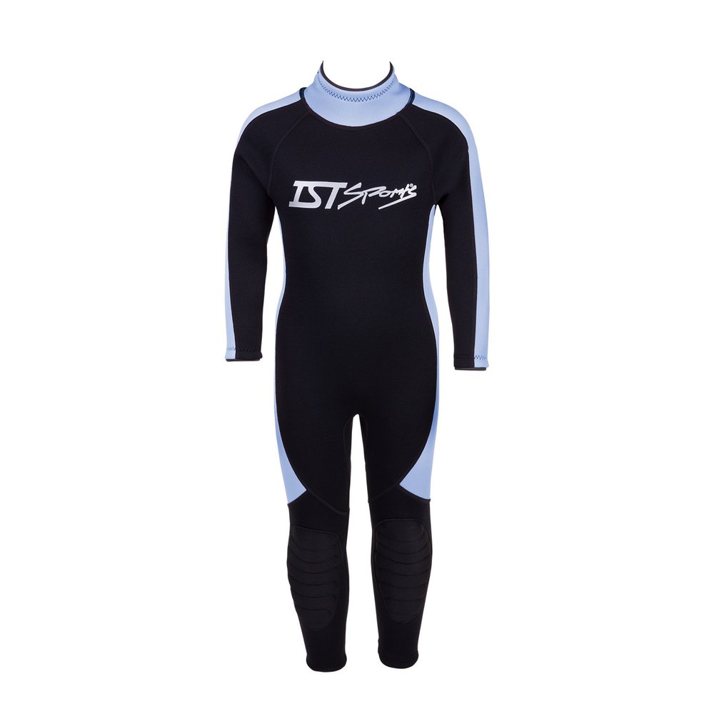 IST CWSKJ0130 3mm Kids Jumpsuit with Lycra Side Panels (Pebble Blue, Small)