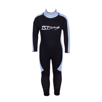 IST CWSKJ0130 3mm Kids Jumpsuit with Lycra Side Panels (Pebble Blue, Medium)