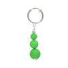 NEON GREEN CERCEAU Silver Plated Clip On Earrings view 4