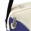 BRISA VW Collection - Volkswagen Shoulder Travel Messenger Bag with VW T1 Bus Campervan Motif (Bus Front/Blue) view 3