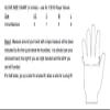 Kwik Goal Classic Player Gloves, X-Small, Black view 2