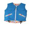 kuvvy: Girls Kid's Utility Vest Blue/Fleecydots M view 1