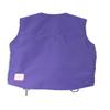 kuvvy: Unisex-Children Kid's Utility Vest Marine/Fleecygreen XL view 2