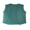 kuvvy: Unisex-Children Kid's Utility Vest Marine/Fleecygreen XL view 3