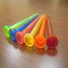 FUKUTOMI 70mm 2 3/4" Biodegradable Plastic Golf Tees 4000 piece (TRANSPARENT BLUE) view 3