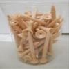 FUKUTOMI 70mm 2 3/4" Biodegradable Plastic Golf Tees 4000 Piece (Brown) view 1