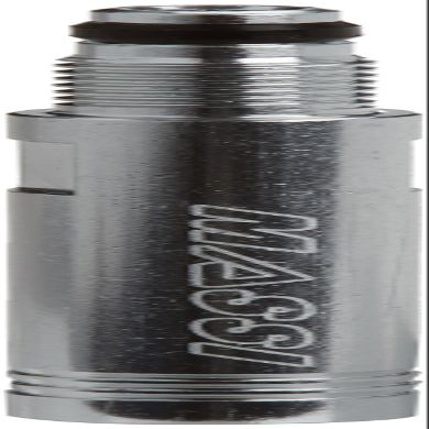 0 Massi Valve Extender Presta Silver Length 30 mm