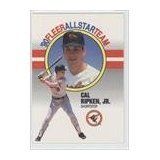 1990 Fleer All-star Team Cal Ripken Jr. #8 Baseball Card