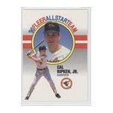 1990 Fleer All-star Team Cal Ripken Jr. #8 Baseball Card