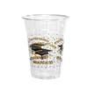 Party Essentials N162094 Soft Plastic Cup, 16-Ounce Capacity, Graduation Printing (Case of 500) view 1