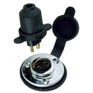 Perko Deck Connector Watertight Zinc 1-5/8'' 1190dp0chr