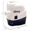 Attwd Sahara Auto Bilge Pump 500gph 4505-7 view 2