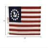 Taylor U.s. Yacht Ensign Flag Dlx Sewn 16in X 24in 8124 view 2