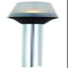Attwood Replacement All-around Light Pole W/frosted Globe 24" 5110-24-7 view 1
