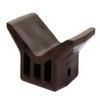 Tie Down Bow Stop V-style 4in Black 86421 view 1