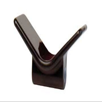 Tie Down Bow Stop V-style 3in Black 86413