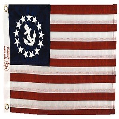 Taylor U.s. Yacht Ensign Flag Dlx Sewn 24in X 36in 8136