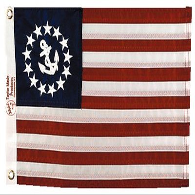 Taylor U.s. Yacht Ensign Flag Dlx Sewn 24in X 36in 8136