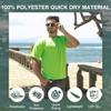 Kanu Surf Mens Swim Shirt with Short Sleeves  UPF 50+ Rash Guard for Men with Quick-Dry Fabric (Small) view 2