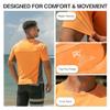Kanu Surf Mens Swim Shirt with Short Sleeves  UPF 50+ Rash Guard for Men with Quick-Dry Fabric (XX-Large) view 3