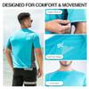 Kanu Surf Mens Swim Shirt with Short Sleeves  UPF 50+ Rash Guard for Men with Quick-Dry Fabric (Small) view 3