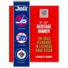 NHL Winnipeg Jets Heritage Banner view 1