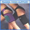 Proline Padded Thigh Support In Neoprene, Color - Purple/Mint, Size - Medium view 2