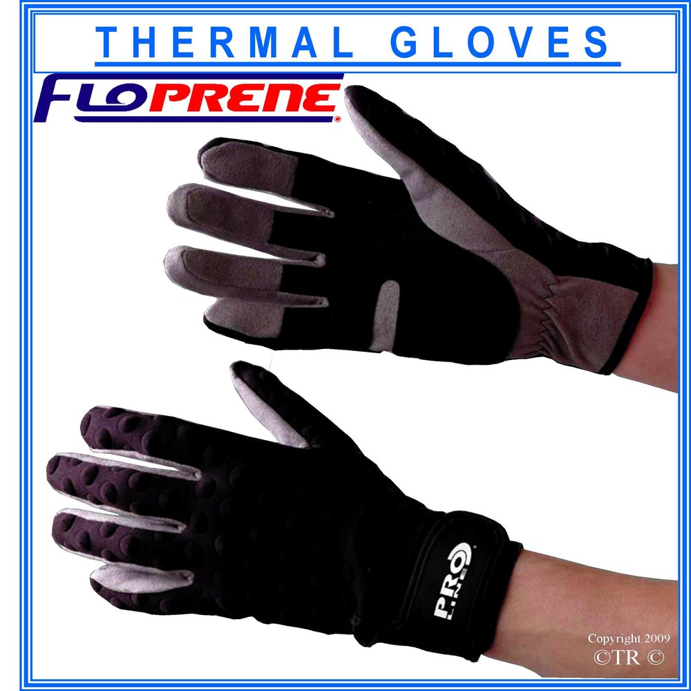 Floprene Thermal Gloves - Black - Medium