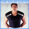 PROLINE Rugby Shoulder Glove Pro - Black - Small/Medium view 1