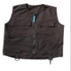 kuvvy: Girls Kid's Utility Vest Black/Black"Spy"L view 1