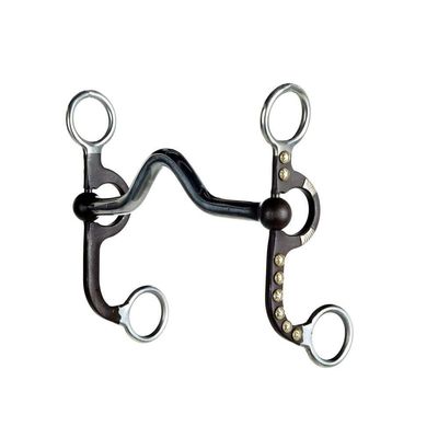 Aime Imports Medium Port Bit with Silver Dots and Bars N/A 6