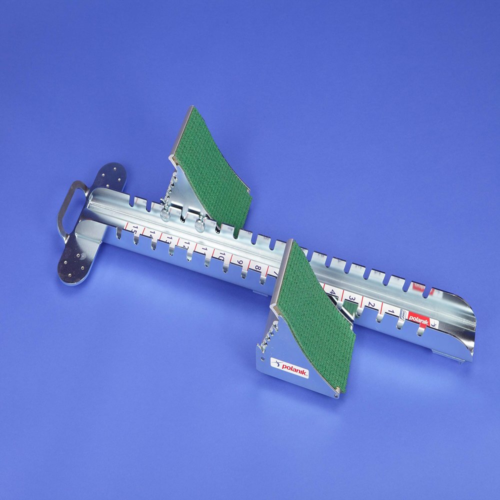 Polanik PBS17-03 Steel and Aluminium Competition Starting Block - Standard Foot Support